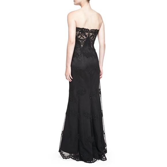 Helen Morley Halter Beaded‎ Lace Dress - Picture 2 of 10